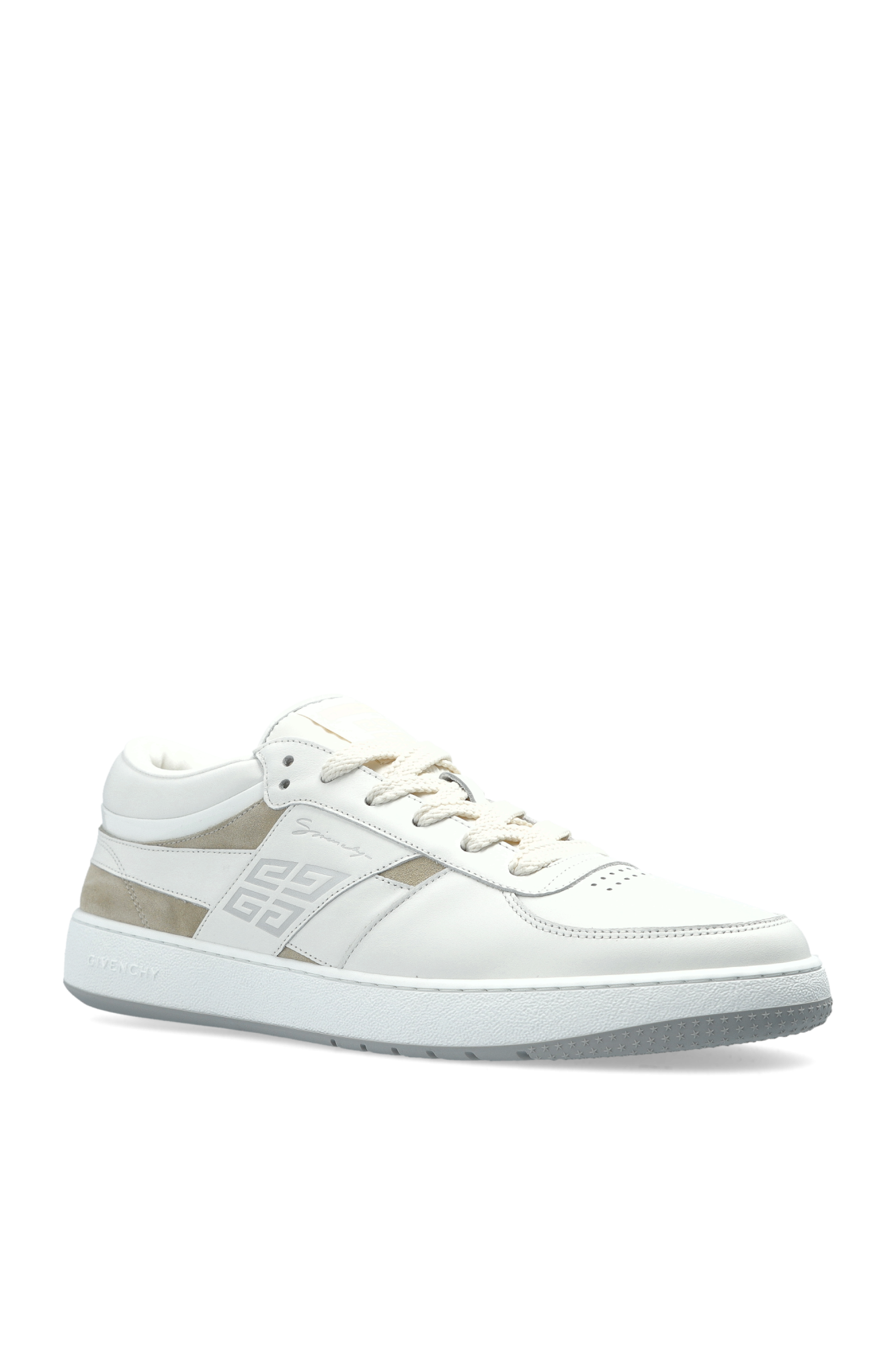 スニーカー GIVENCHY G MOVE SNEAKERS IN SMOOTH LEATHER AND SUEDE Biały Buty sportowe `G Move Low` Givenchy - Vitkac Polska
